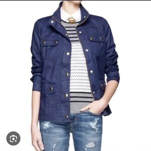 J. Crew Navy Downtown Field Jacket